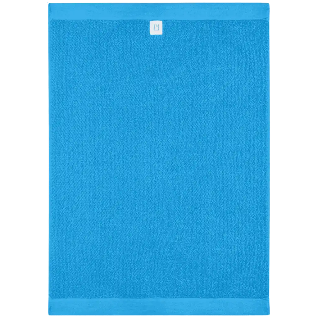 Turkoosi Kosta Linnewäfveri Linda pyyhe (500g/m²) – moderni henkilöstön joululahja