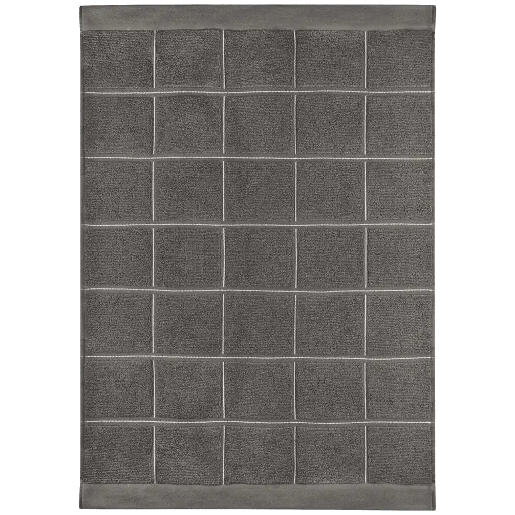 Tummanharmaa Lord Nelson Victory ruudullinen froteepyyhe (100% puuvillaa) – laadukas joululahja yrityksille