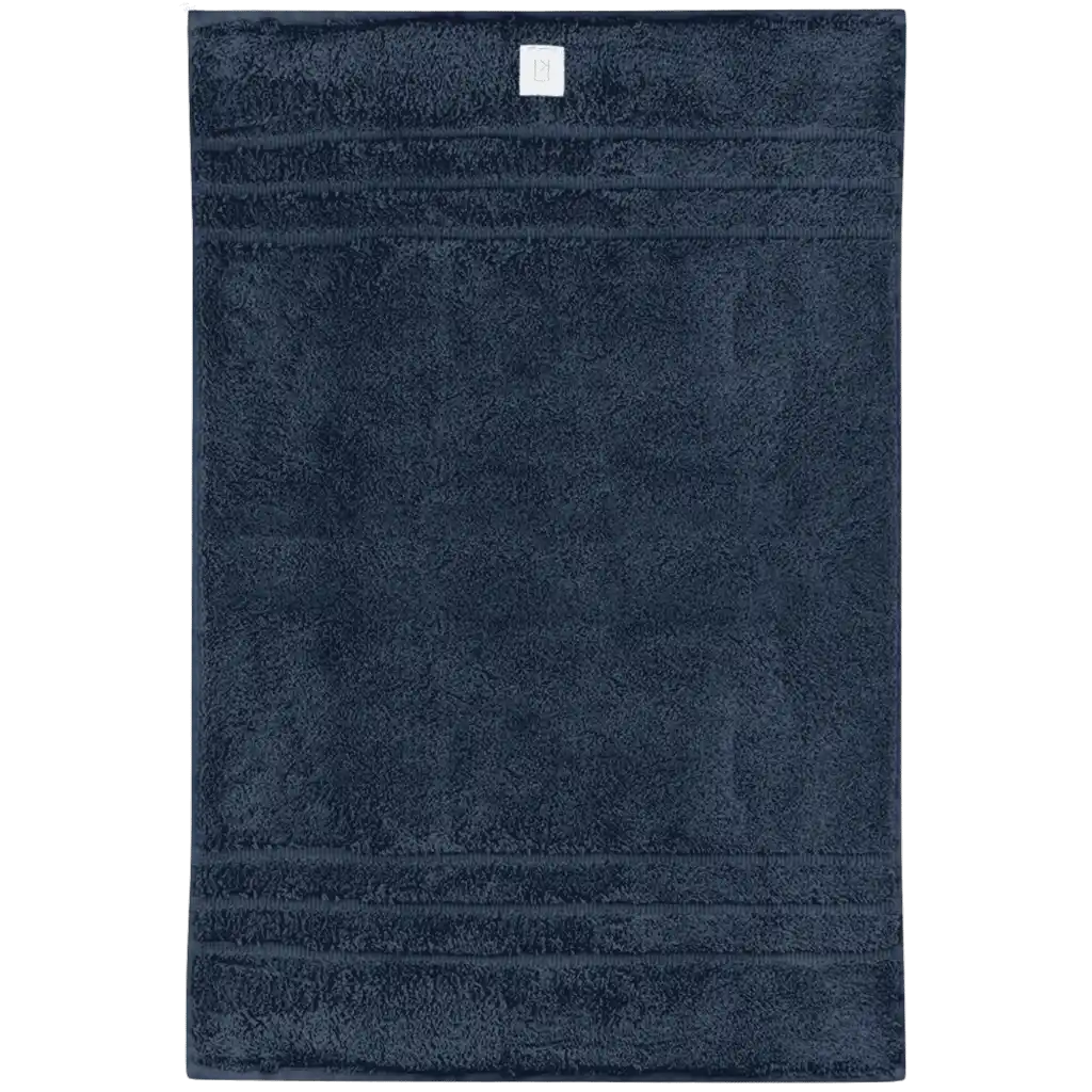 Tummansininen Kosta Linnewäfveri froteepyyhe (600g/m²) – ajaton ja imukykyinen