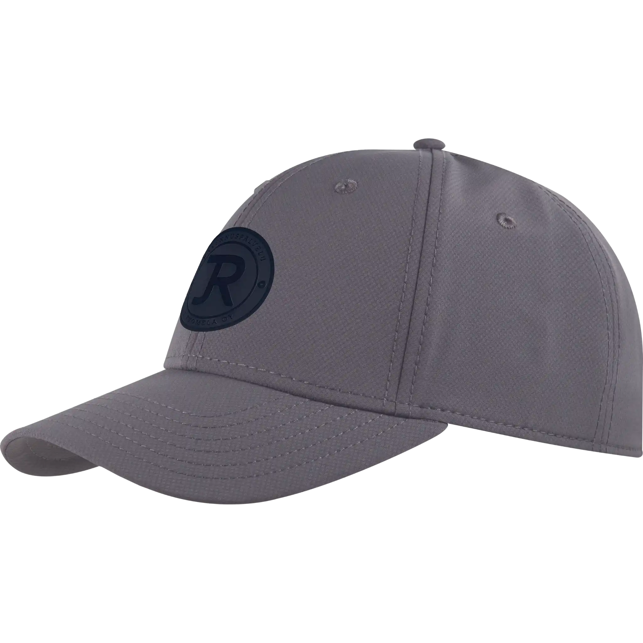 Harmaa quick dry lippis omalla logolla – laser-merkattu nahkamerkki, Quick Dry coFEE 4250