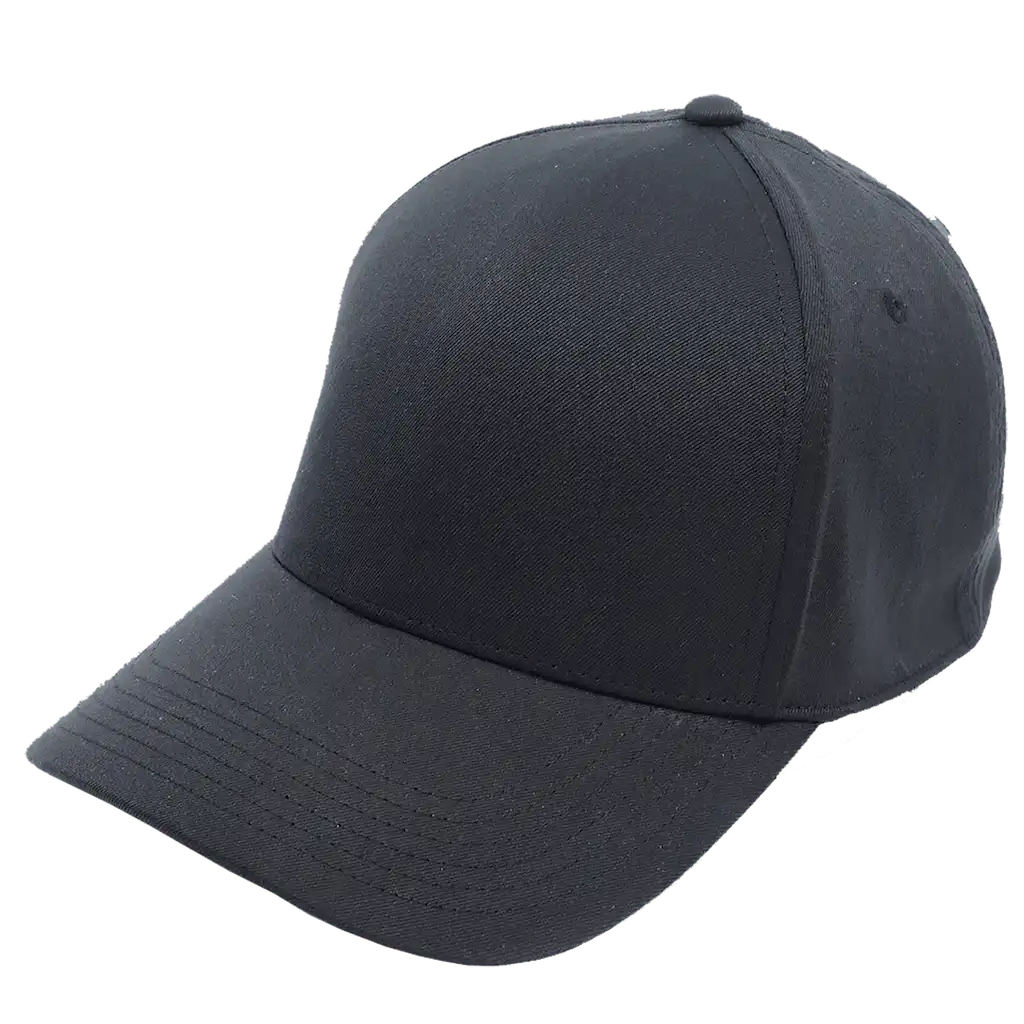 Musta coFEE SMOOTH 4310 performance lippalakki – blanco ilman logoa, kaareva lippa ja rubber snapback