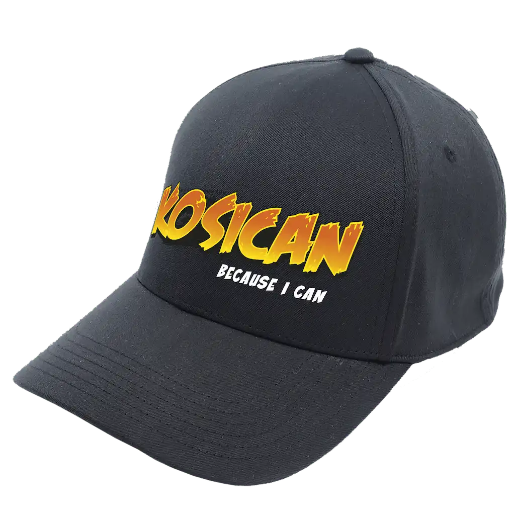 coFEE SMOOTH 4310 performance lippalakki omalla logolla – DTF painatus etupaneelissa, tarkka monivärinen toteutus