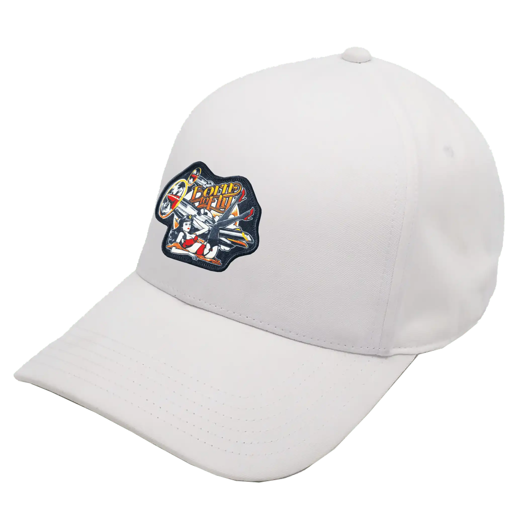 coFEE SMOOTH 4310 performance lippalakki omalla logolla – kudottu kangasmerkki etupaneelissa, tarkka logo