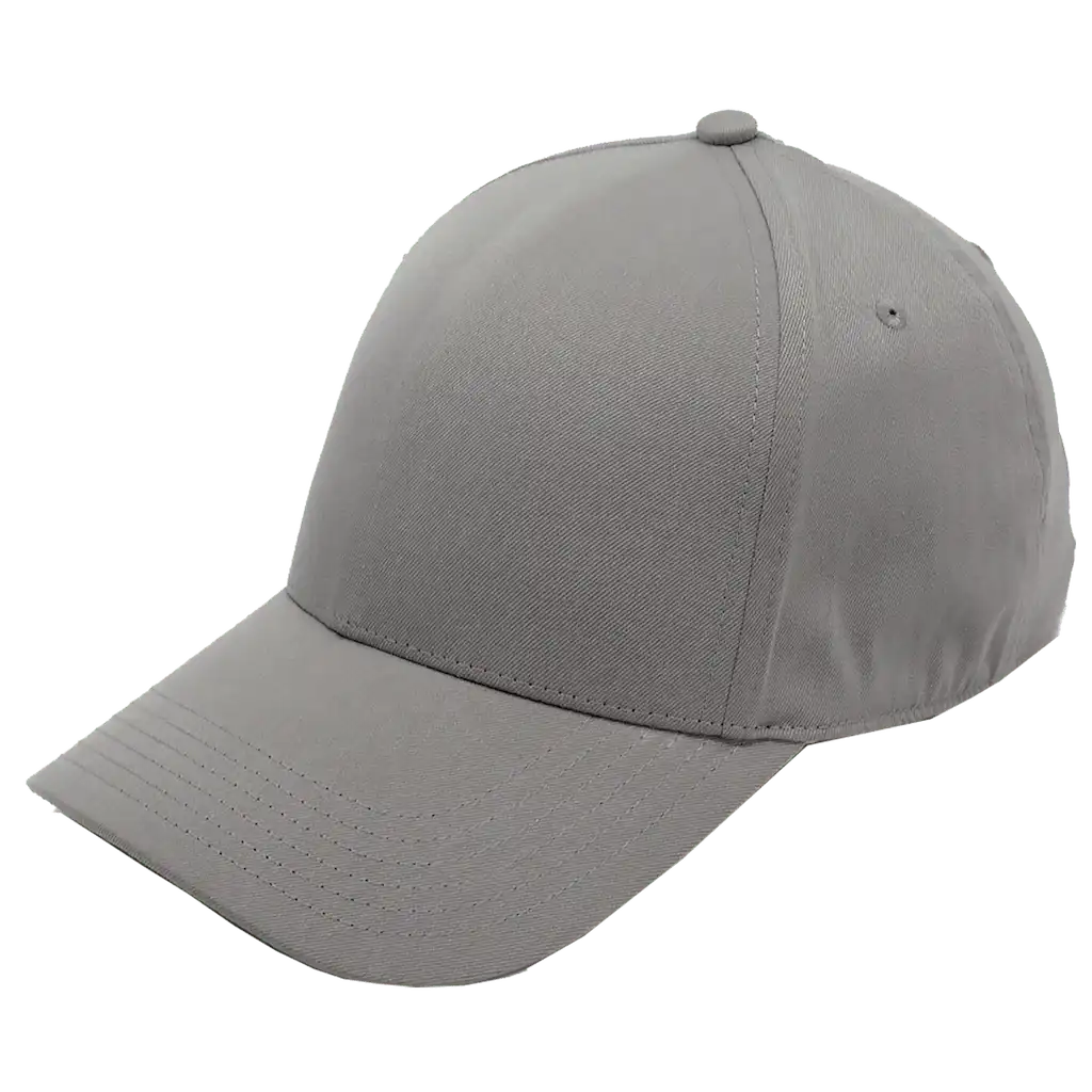 Vaalean harmaa coFEE SMOOTH 4310 performance lippalakki – blanco ilman logoa, structured etuosa