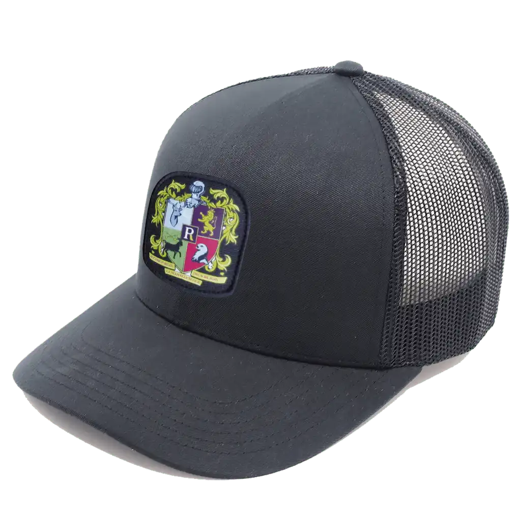 Smooth Mesh coFEE 4320 snapback lippis omalla logolla – painettu kangasmerkki etupaneelissa, mesh-selkä