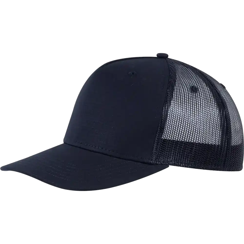 5 panel lippis omalla logolla, väri Musta