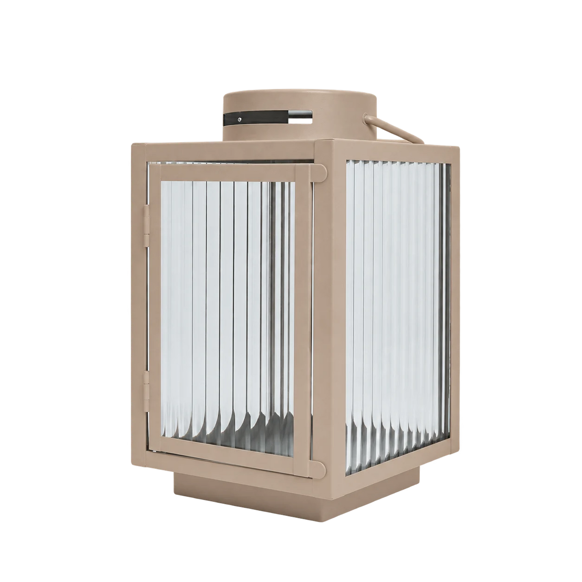 Sagaform Liv lyhty – beige, pieni 26 cm – tuotekuva