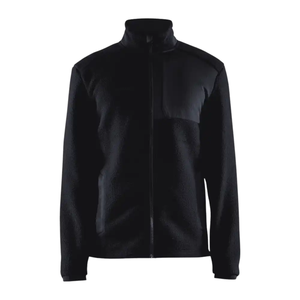 Craft ADV Explore Pile Fleece Jacket M Black – musta miesten teddy-fleece omalla logolla