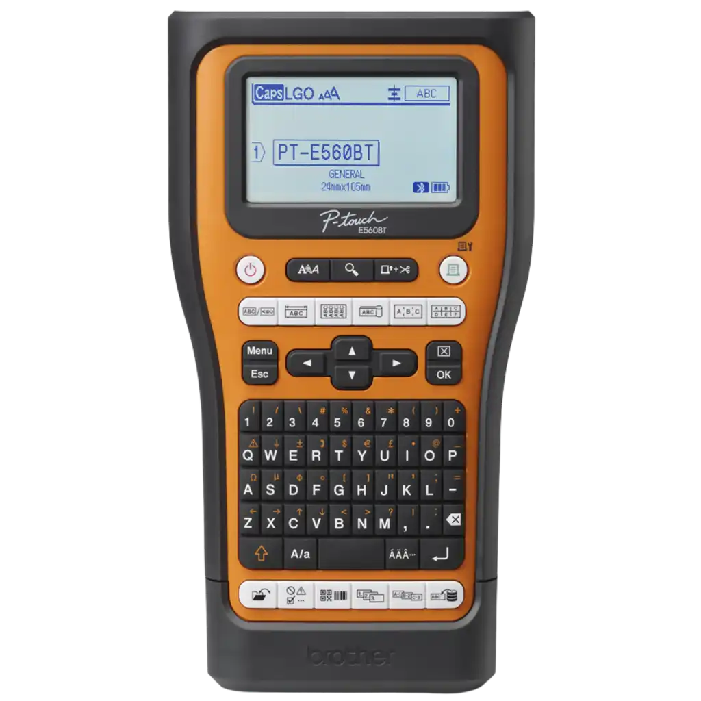 Brother PT-E560BTVP Pro -tarratulostin – Ammattilaisen Valinta Jopa 24mm Tarraleveyteen - Brother PT-E560BTVP