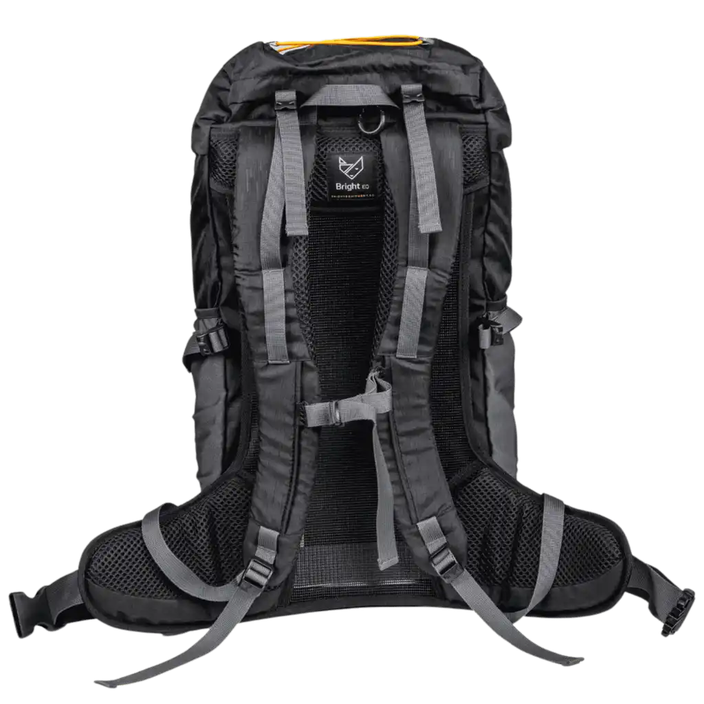 Bright Equipment Tour 32L repun hengittävä PU-verkko selkäosa ja ergonomiset olkahihnat