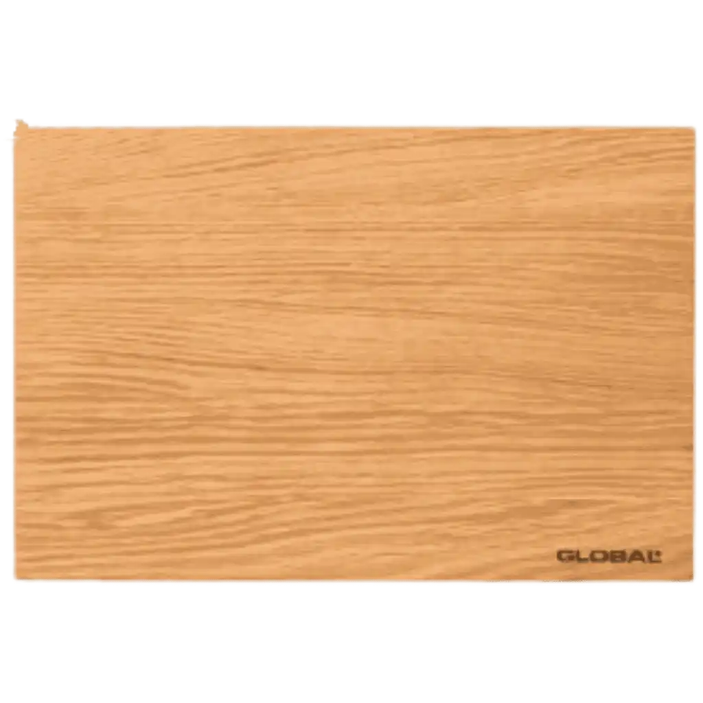 Global tammileikkuulauta 30x20cm ylhäältä - sileä pinta