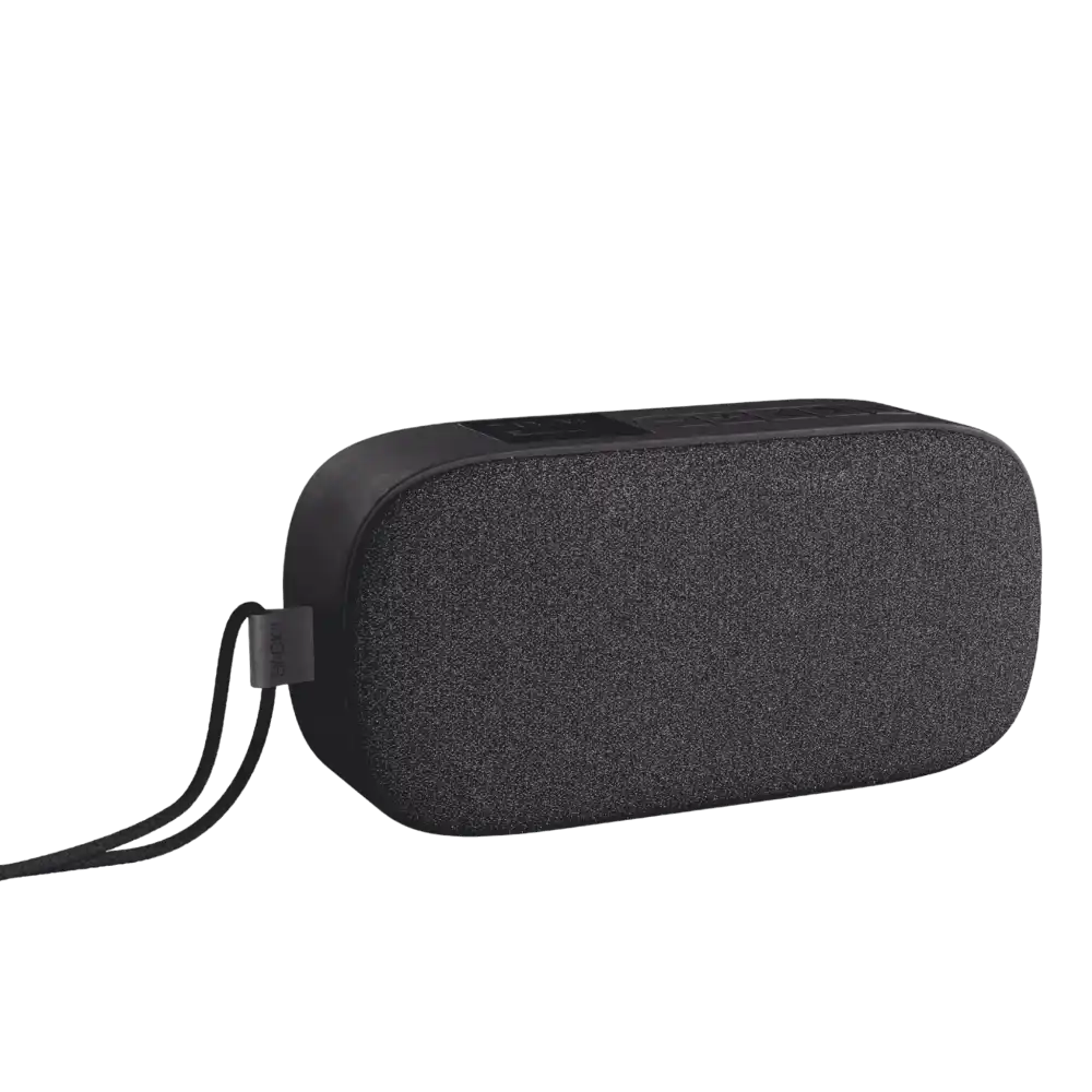 SACKit Go 300 kannettava radio ja kaiutin edestÀ - Gabriel Express -kangas ja PU-nahkalogo