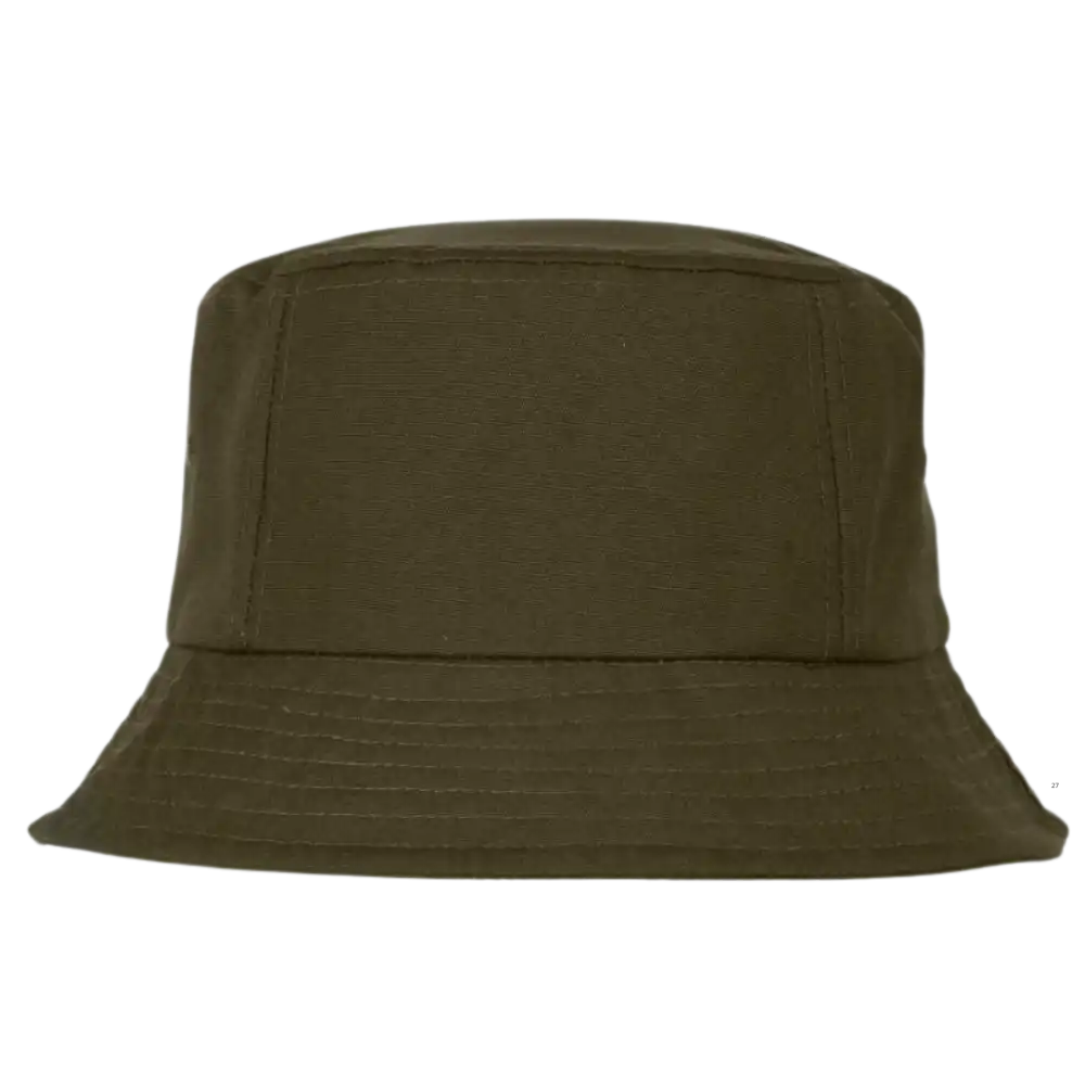 Oliivi bucket hat omalla logolla - ZigiZagi