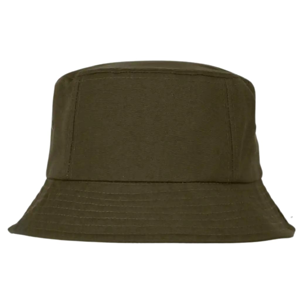 Oliivi bucket hat omalla logolla - ZigiZagi