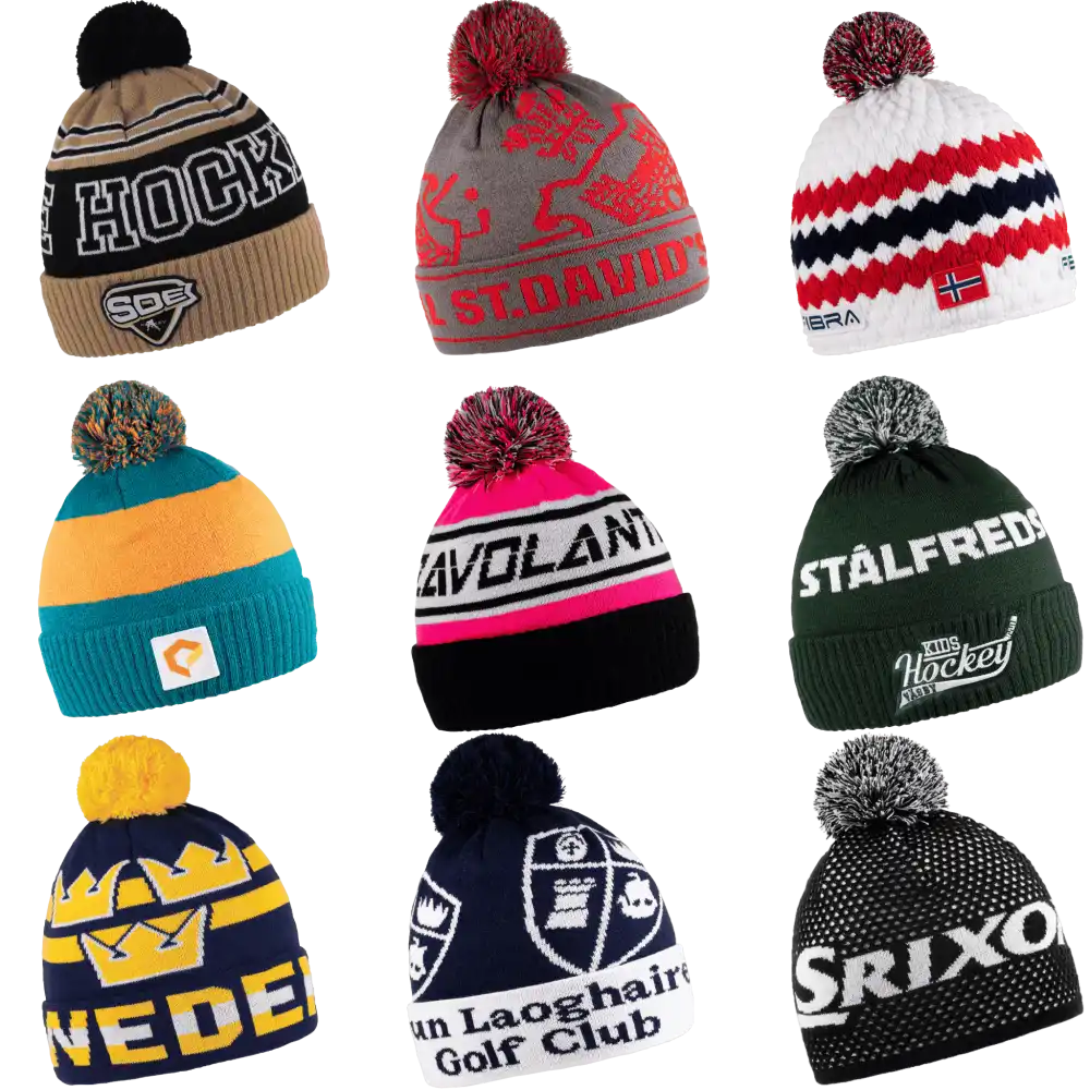 Inspiraatiokollaasi useista erilaisista kustomoiduista fanipipoista ja retropipoista omalla designilla