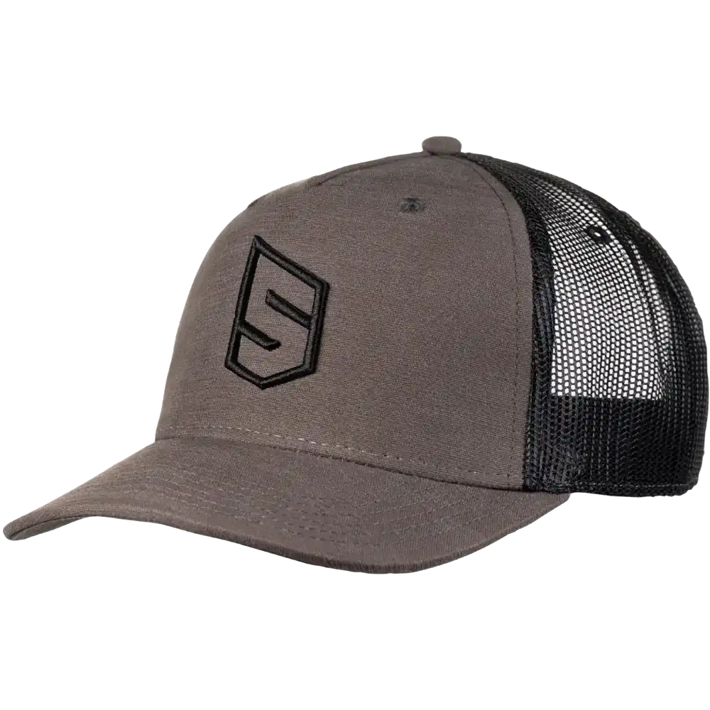 Brodeerattu lippalakki malli kuva. Kuvassa ZigiZagin 5 panel Lippis.