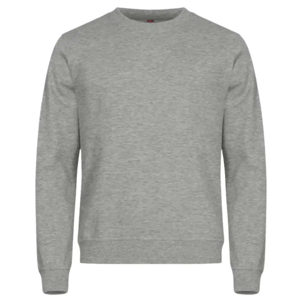 Miami Roundeck meleerattu harmaa college omalla yrityksen logolla-ZigiZagi