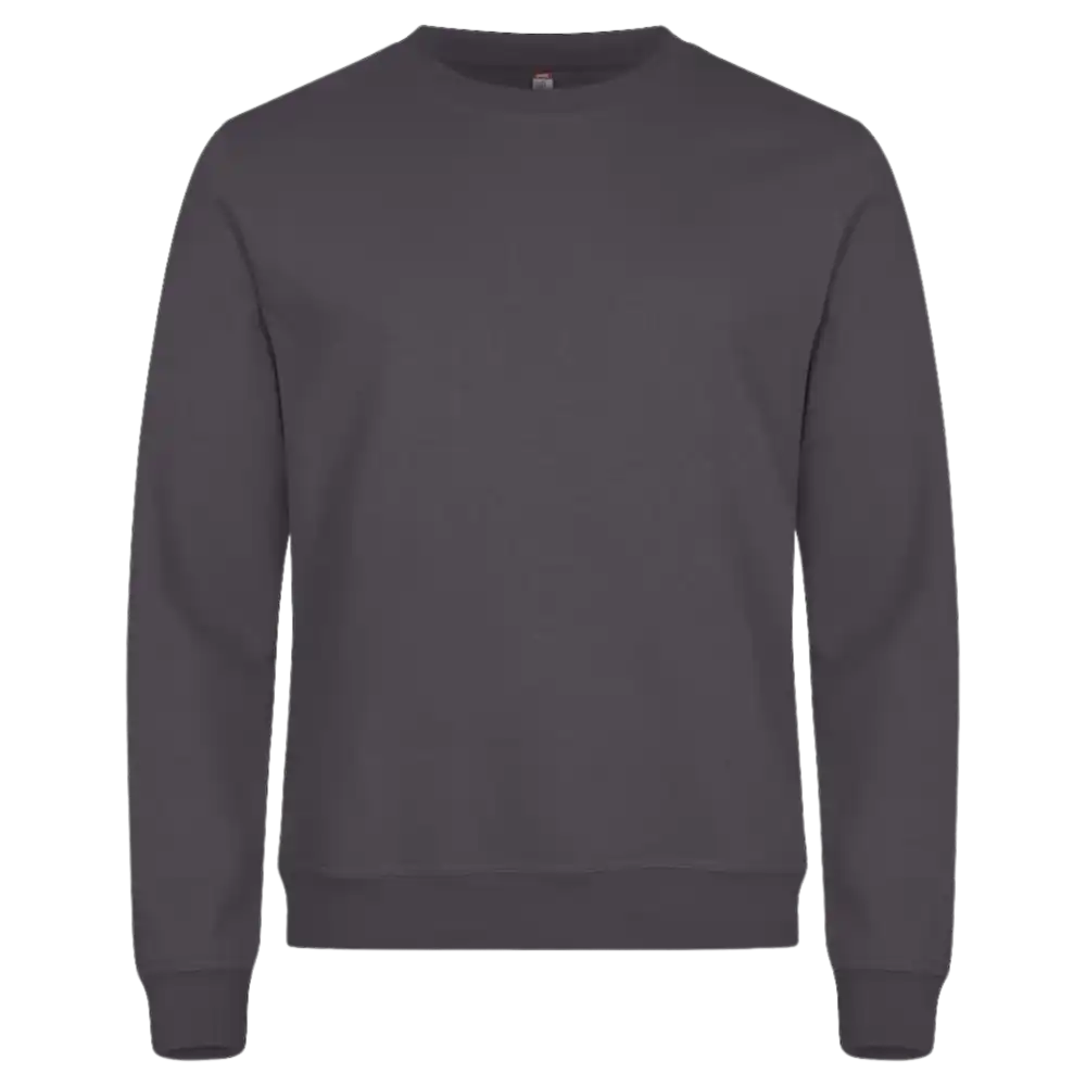 Miami Roundneck metallin harmaa college omalla yrityksen logolla-ZigiZagi