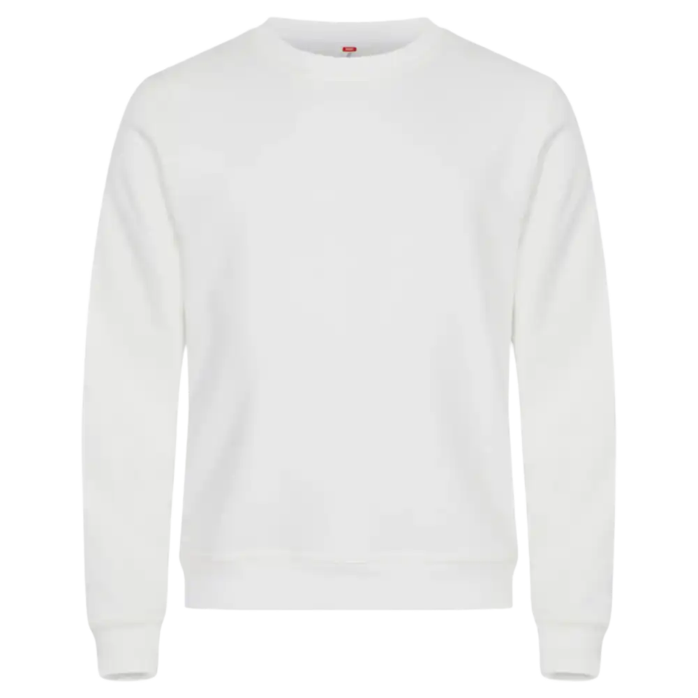 Miami Roundneck Offwhite college omalla yrityksen logolla-ZigiZagi