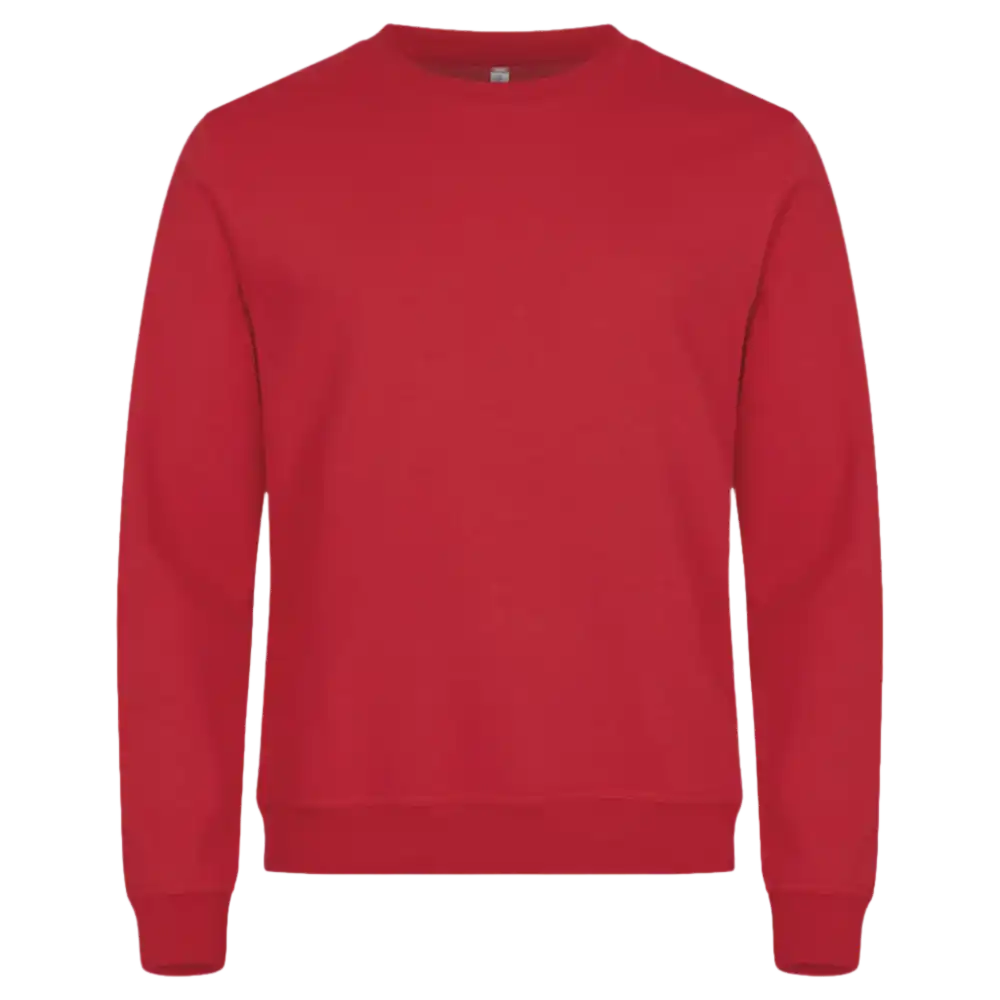 Miami Roundneck punainen college omalla logolla-ZigiZagi