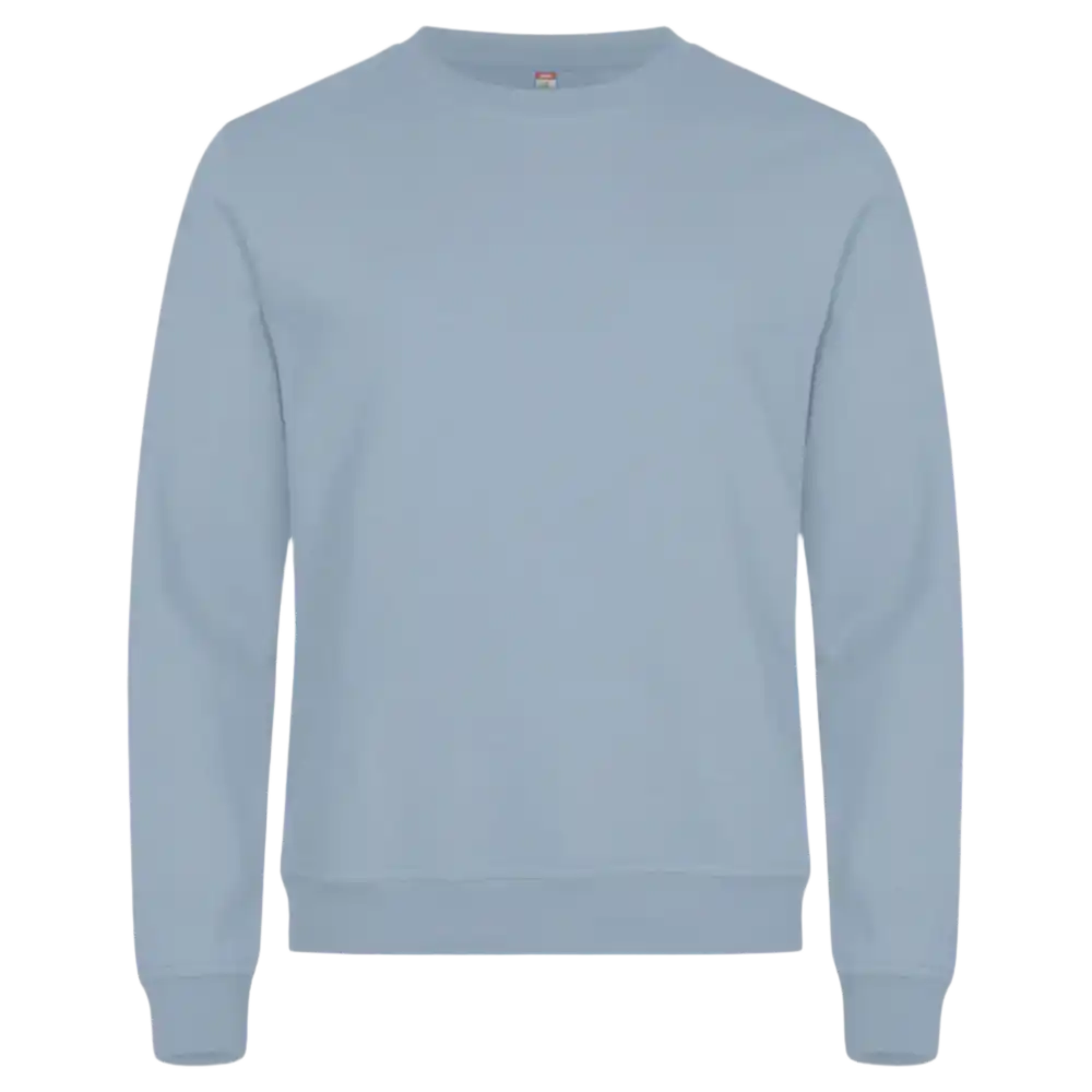 Miami Roudneck soft blue ollege omalla yrityksen logolla-ZigiZagi