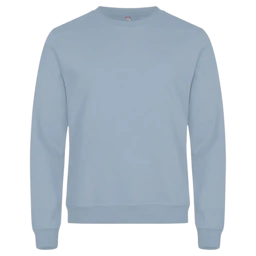 Miami Roudneck soft blue ollege omalla yrityksen logolla-ZigiZagi