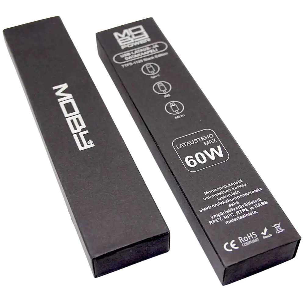 Pikalataus- ja tiedonsiirtokaapeli omalla Led logolla - Paketti - Muistilaput ja -kirjat