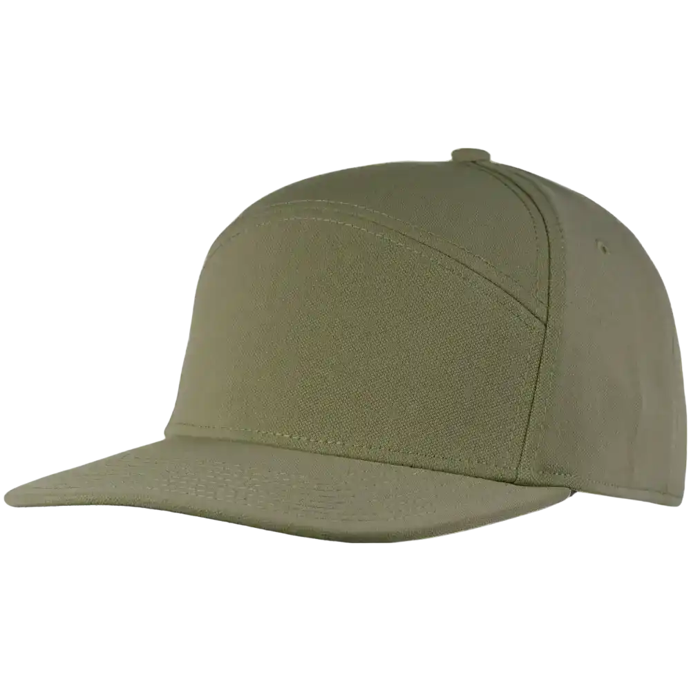 Kuva edestä Oliivi CREATE 2in1 lippis omalla logolla - ZigiZagi