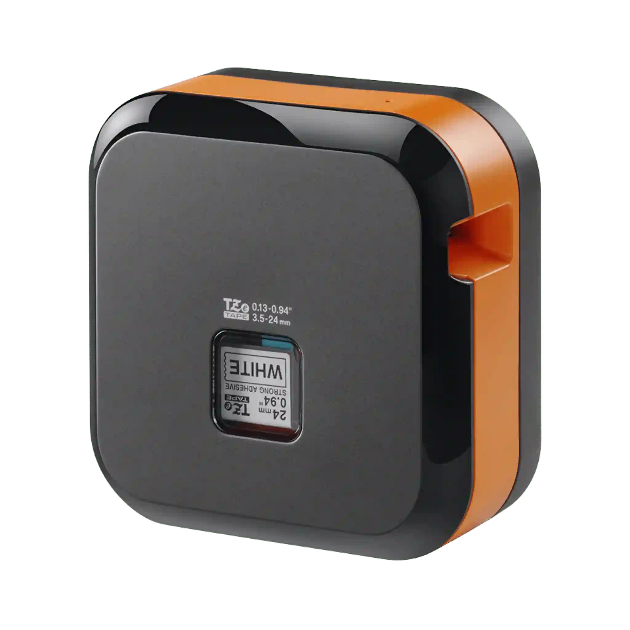 Brother PT-E720BT CUBE Pro -tarratulostin edestä oikealta.