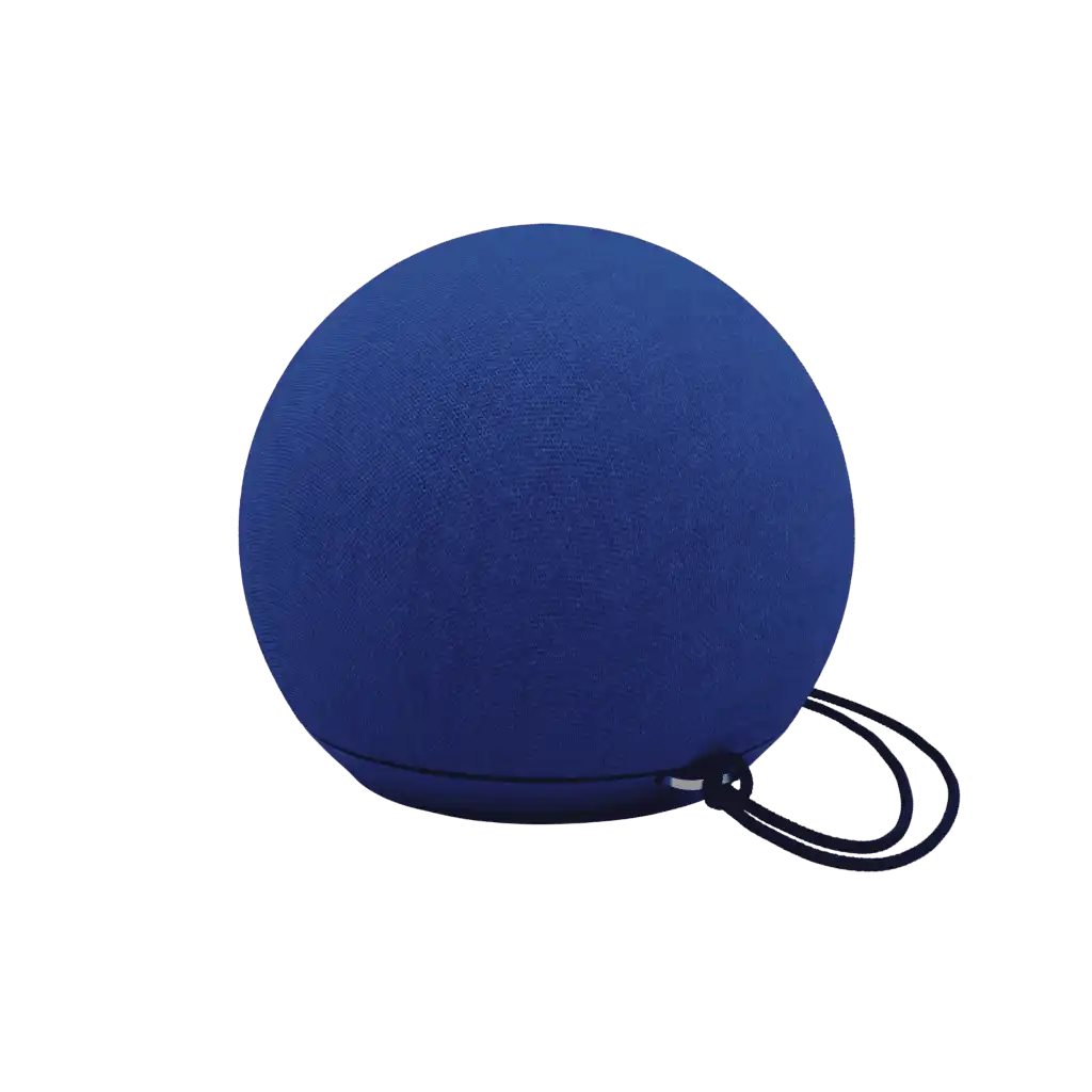 Sininen SACKit Play Mini vedenkestävä kaiutin – monipuolinen henkilöstölahja