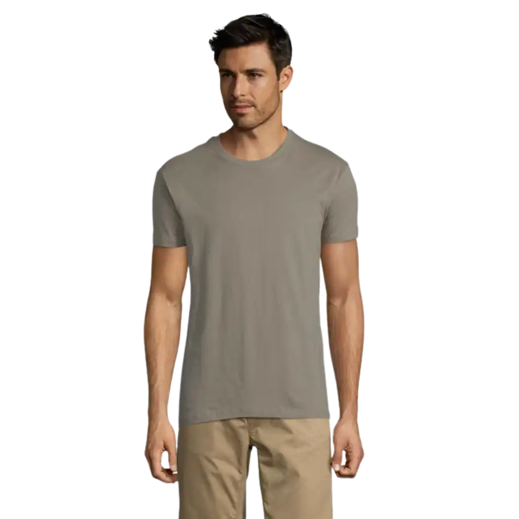 Regent T-Paita omalla logolla kampanja. 100kpl logolla 5.95€/kpl - Khaki - 268 / L - T-paidat