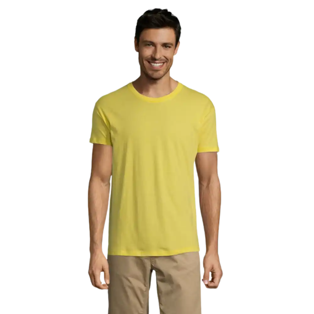 Regent T-Paita omalla logolla kampanja. 100kpl logolla 5.95€/kpl - Lemon - 302 / L - T-paidat