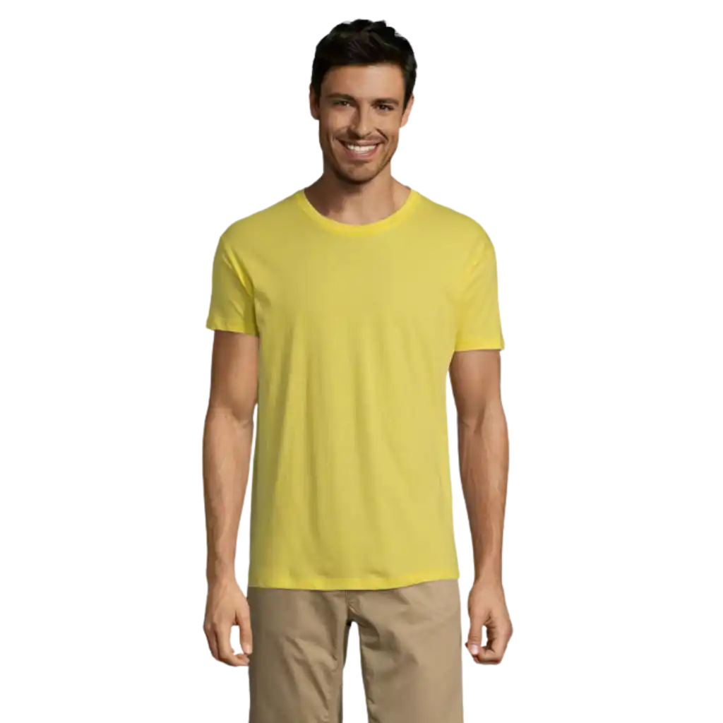 Regent T-Paita omalla logolla kampanja. 100kpl logolla 5.95€/kpl - Lemon - 302 / L - T-paidat