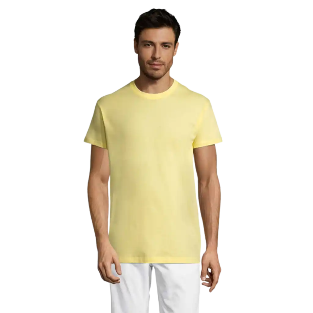 Regent T-Paita omalla logolla kampanja. 100kpl logolla 5.95€/kpl - Ljus gul - 261 / L - T-paidat