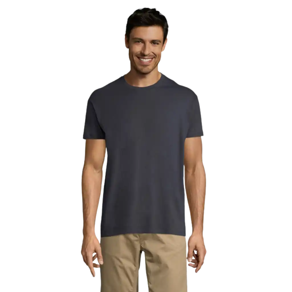 Regent T-Paita omalla logolla kampanja. 100kpl logolla 5.95€/kpl - Musgrå - 381 / L - T-paidat