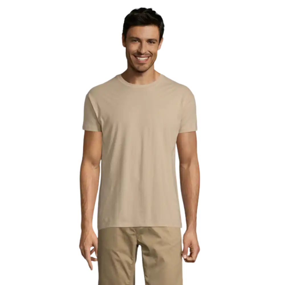 Regent T-Paita omalla logolla kampanja. 100kpl logolla 5.95€/kpl - Sand - 115 / L - T-paidat