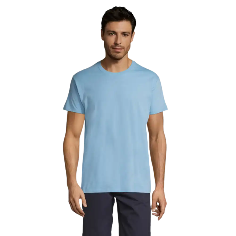 Regent T-Paita omalla logolla kampanja. 100kpl logolla 5.95€/kpl - Sky Blue - 220 / L - T-paidat