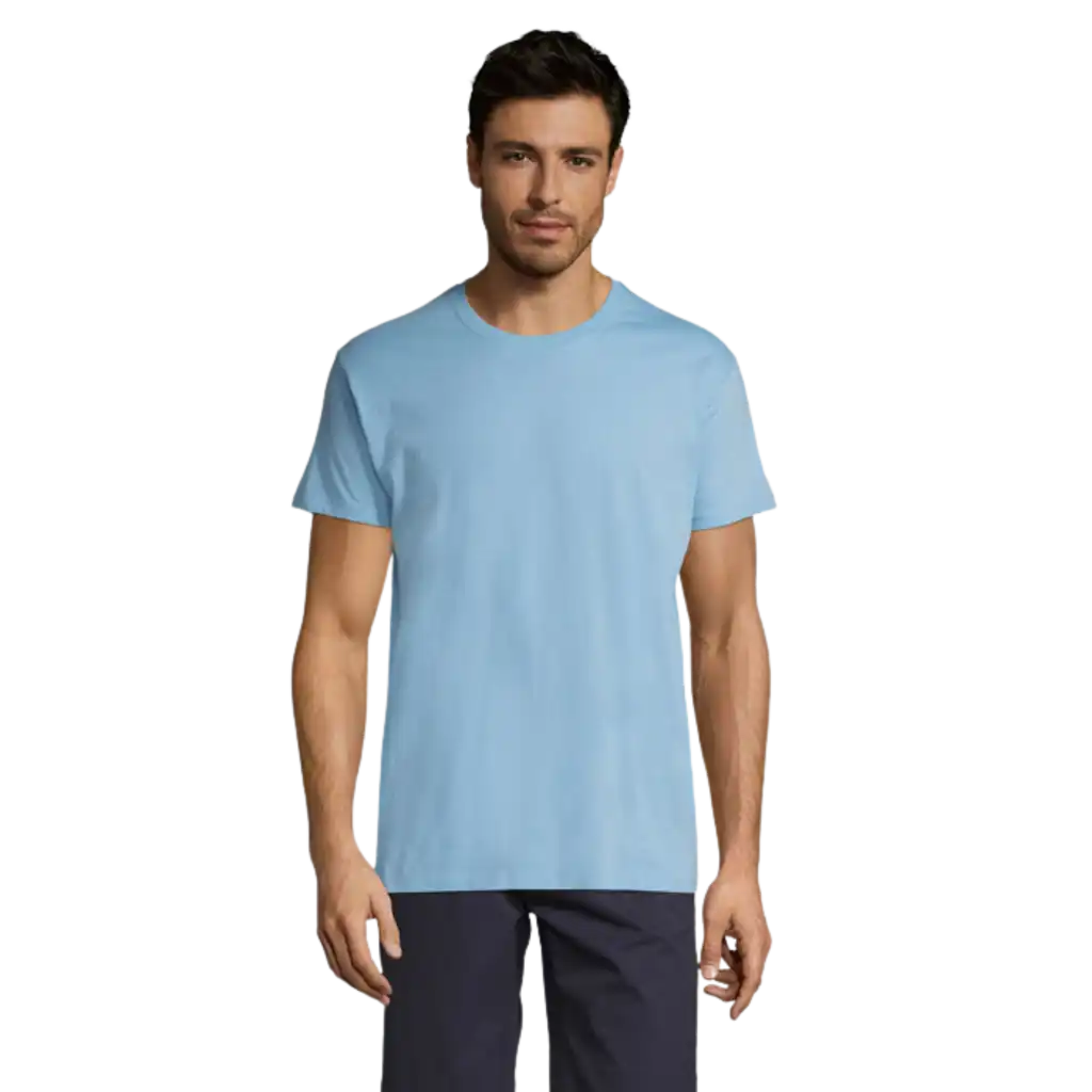 Regent T-Paita omalla logolla kampanja. 100kpl logolla 5.95€/kpl - Sky Blue - 220 / L - T-paidat