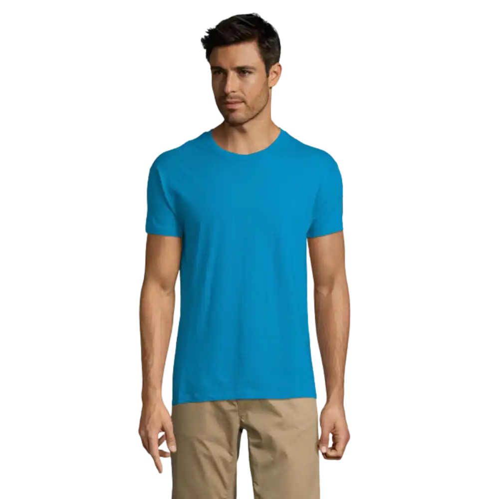 Regent T-Paita omalla logolla kampanja. 100kpl logolla 5.95€/kpl - Aqua - 321 / L - T-paidat