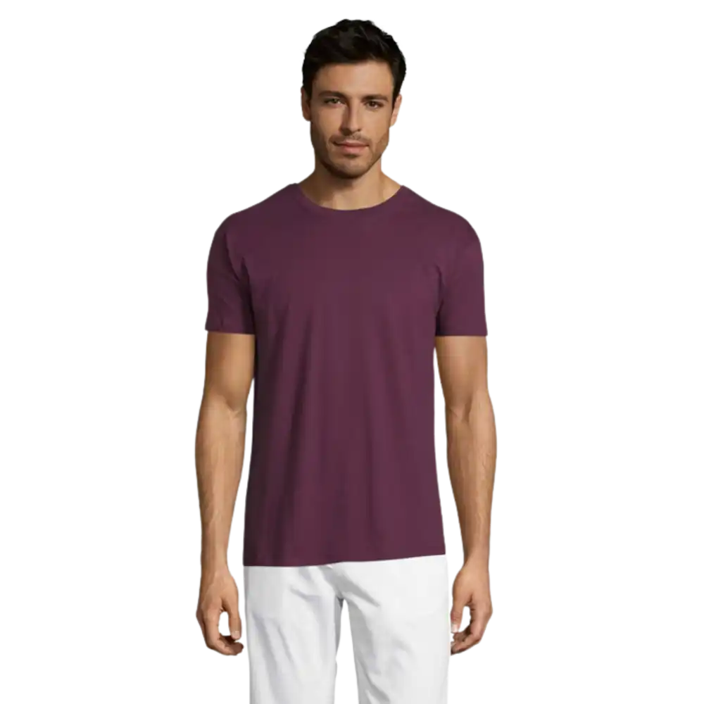 Regent T-Paita omalla logolla kampanja. 100kpl logolla 5.95€/kpl - Burgundy-146 / L - T-paidat