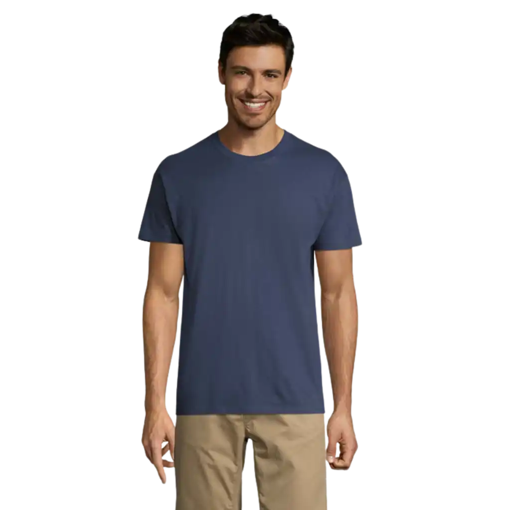 Regent T-Paita omalla logolla kampanja. 100kpl logolla 5.95€/kpl - Denim - 244 / L - T-paidat