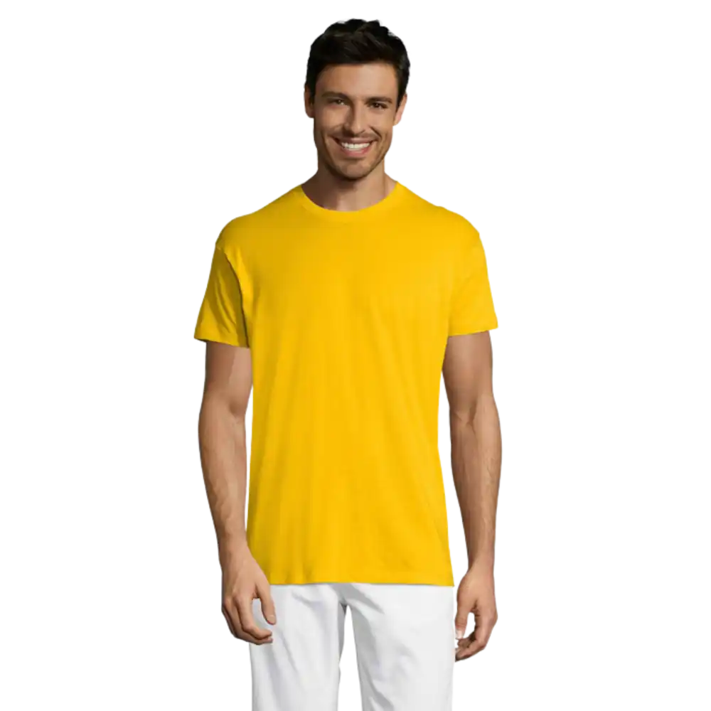 Regent T-Paita omalla logolla kampanja. 100kpl logolla 5.95€/kpl - Gul - 301 / L - T-paidat