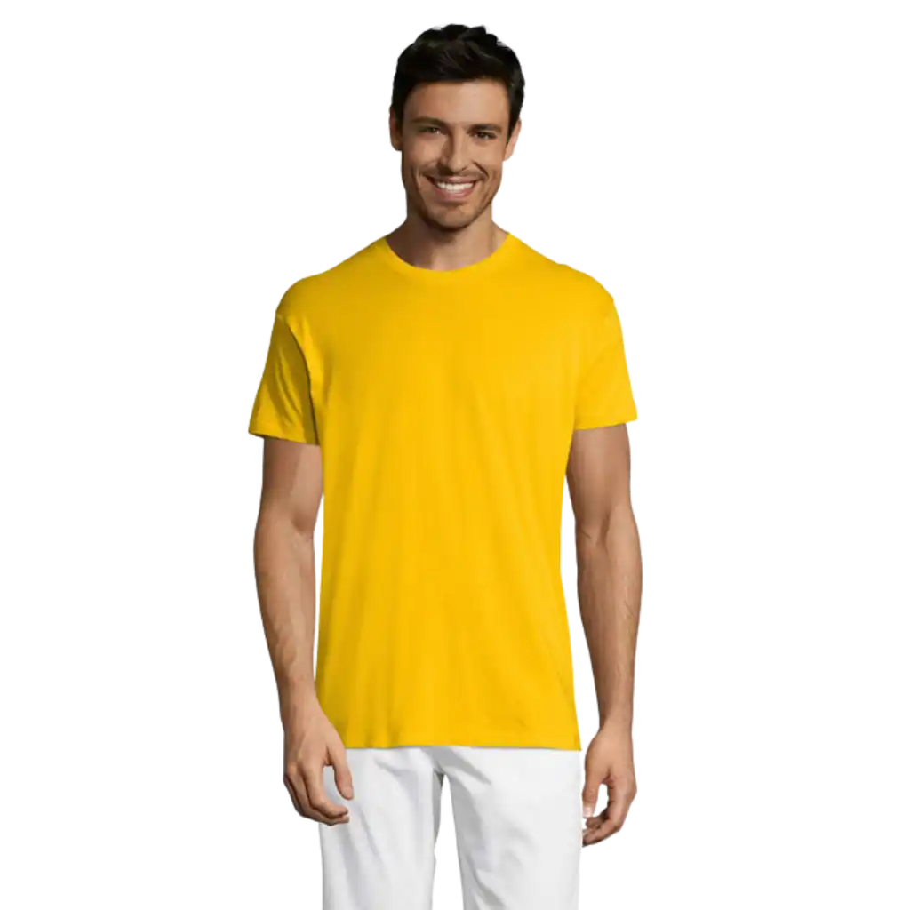 Regent T-Paita omalla logolla kampanja. 100kpl logolla 5.95€/kpl - Gul - 301 / L - T-paidat
