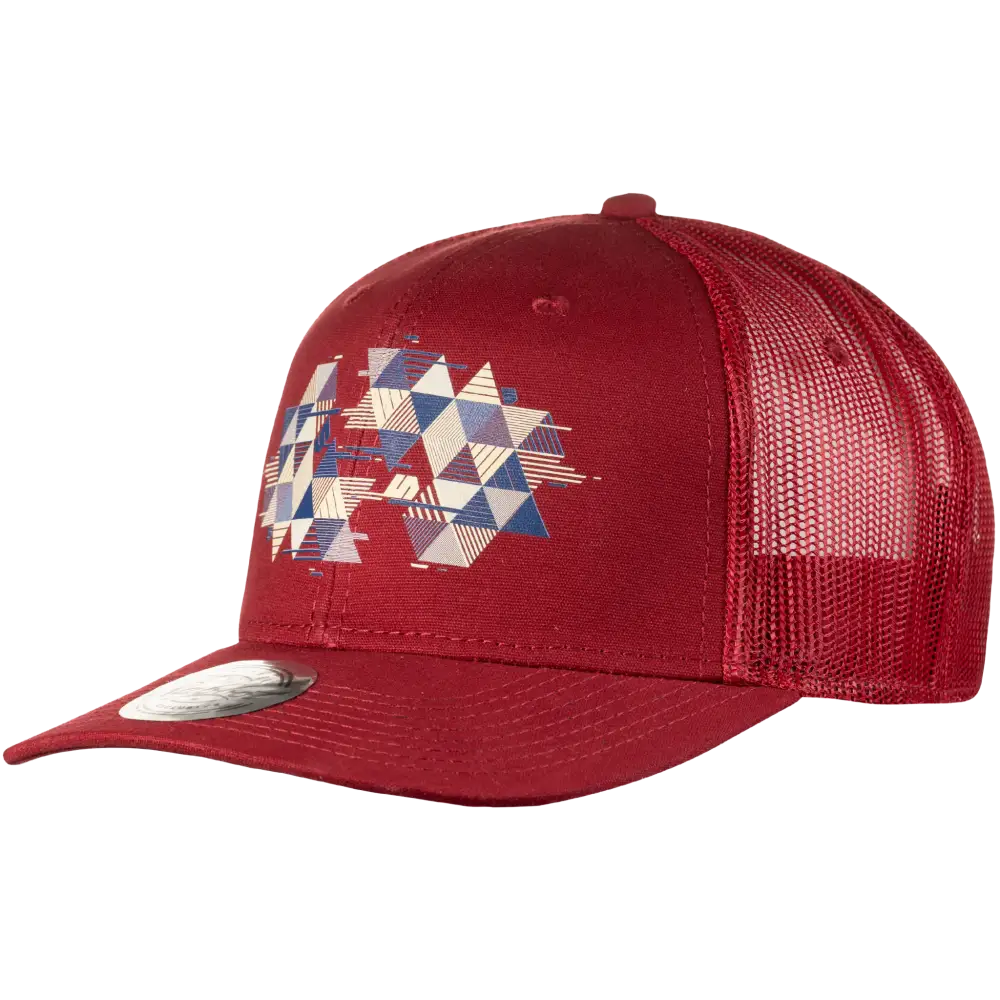 SABBOT SNAP MESH-Burgundy-ZigiZagi