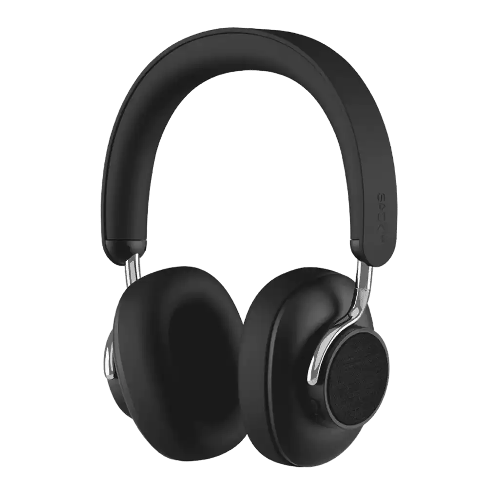 Mustat SACKit Touch 310 Hybrid ANC -kuulokkeet yrityslahjaksi