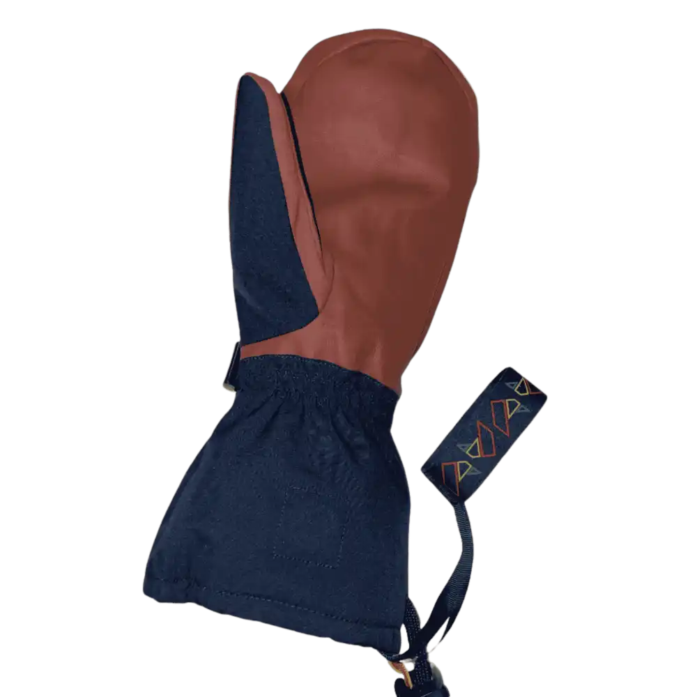 Sapmi Edition -kintaan kämmenpuoli kestävää vuohennahkaa hyvällä pidolla