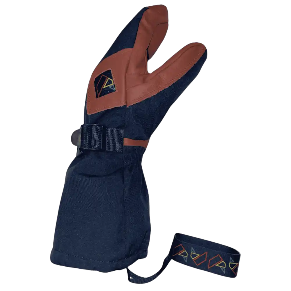 Bright Equipment Sapmi Edition -kintaan sivukuva, näkyvissä säädettävä rannehihna ja lumilukko