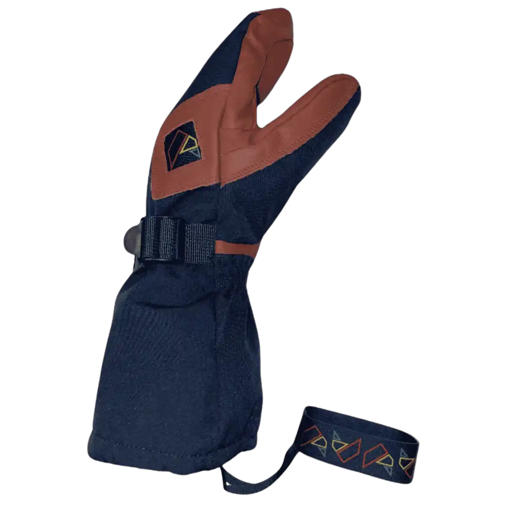 Bright Equipment Sapmi Edition -kintaan sivukuva, näkyvissä säädettävä rannehihna ja lumilukko