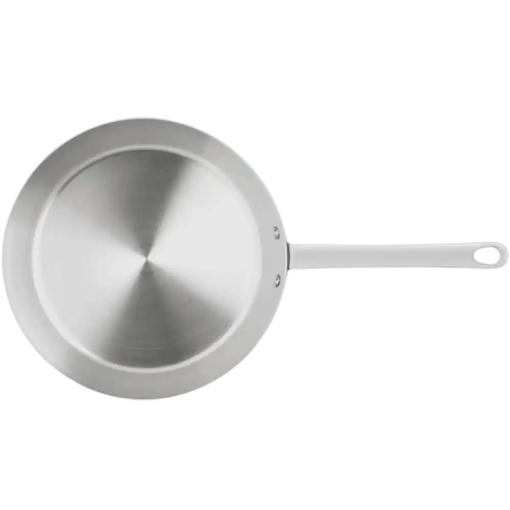 Pyöreä Scanpan Maitre D' kuparipaistinpannu (24-28cm) arvolahjaksi ylhäältä kuvattuna