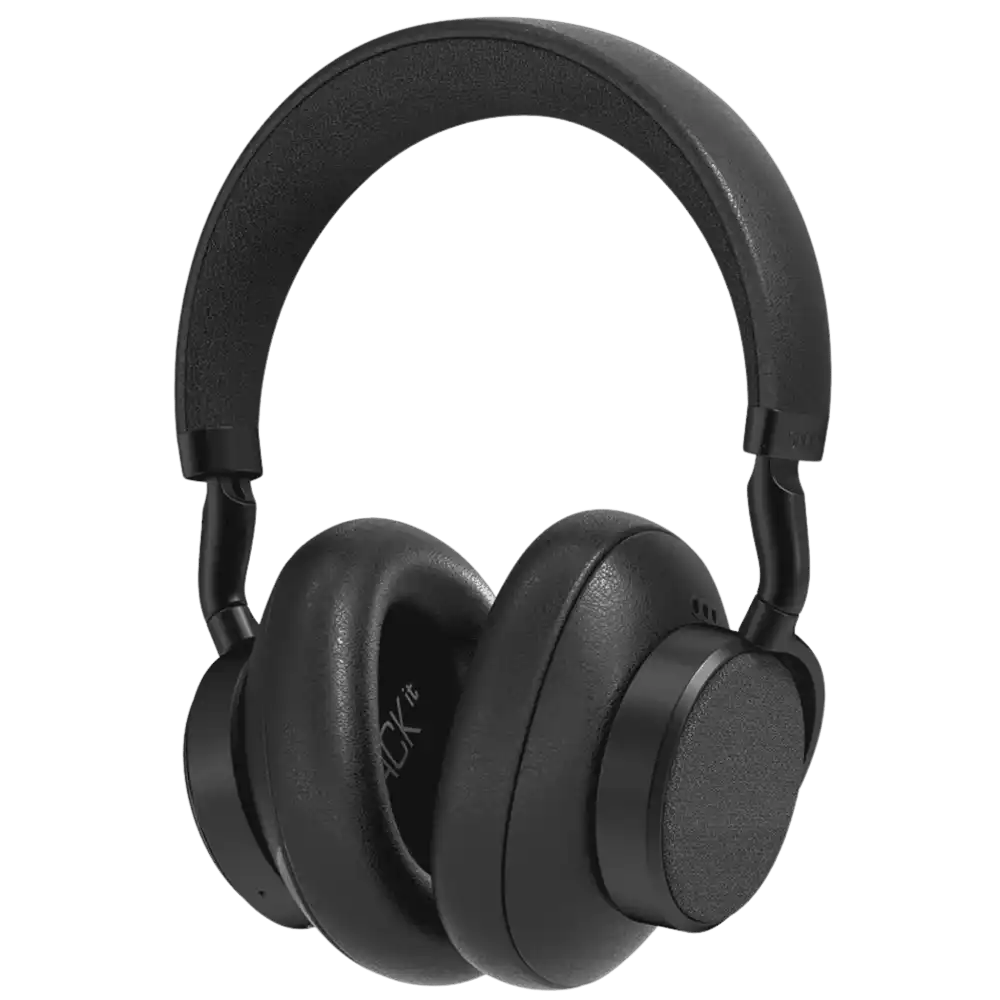 Mustat SACKit Touch 400 Hybrid ANC -vastamelukuulokkeet premium-lahjaksi